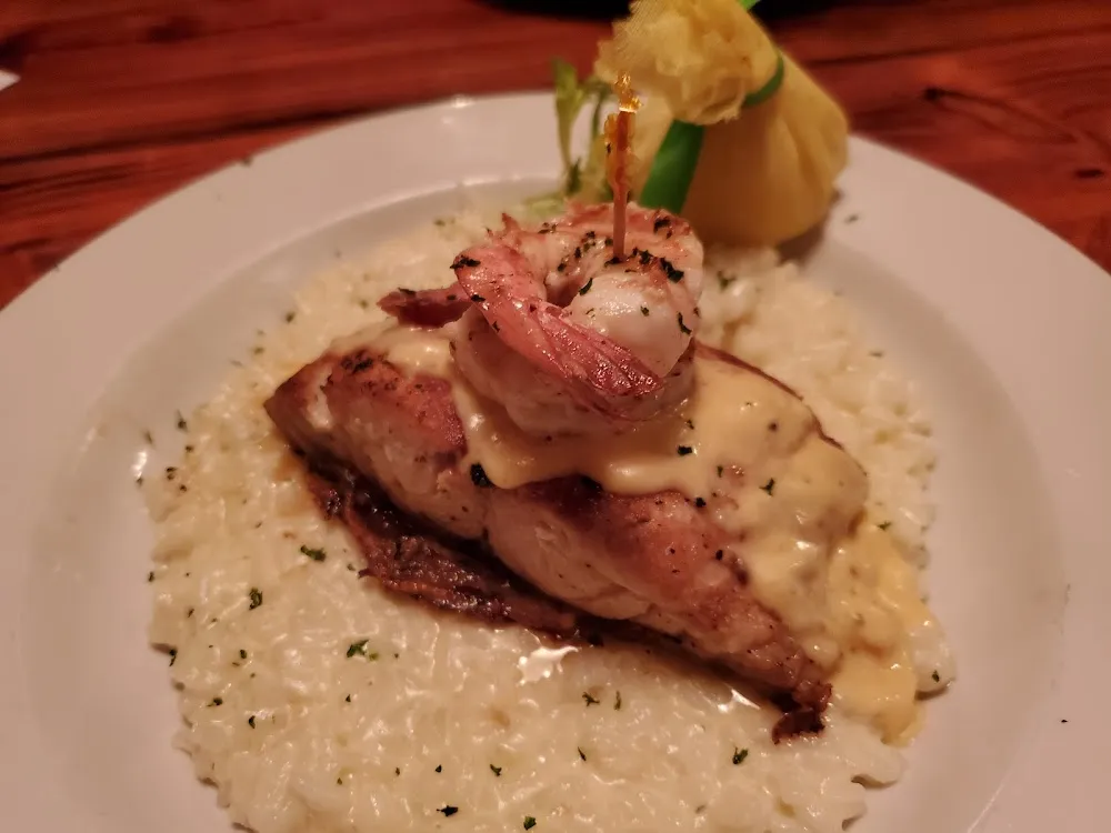 Blackened Salmon & Georgia Shrimp