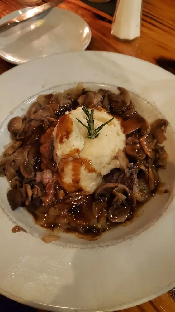 Steak and Mushrooms